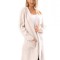 L694-155 Cardigan cu buzunare si model crosetat