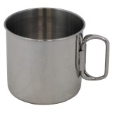 Cana inox 450 ml, cu maner pliabil, MFH