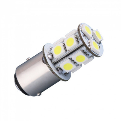 Led BAY15D 13 SMD Rosu foto