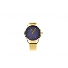 Ceas de mana dama casual, de culoare aurie - elegant Geneva - GV433GN