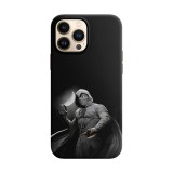 Husa compatibila cu Apple iPhone 14 Plus model Moon Knight,Silicon, Tpu, Viceversa, Transparent, Carcasa