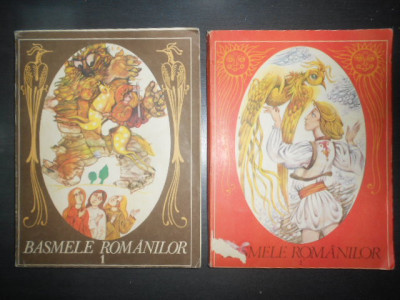 Basmele Romanilor 2 volume (1984-1987, ilustratii de Done Stan) foto