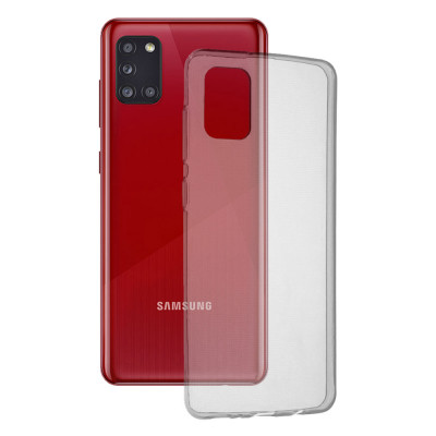 Husa silicon Samsung Galaxy A31 Transparent foto