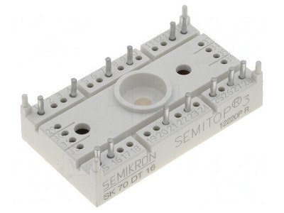 Punte Redresoare Complet Controlată Urmax 1.6kV 68A Modul foto