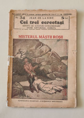 Jean de la Hire - Cei trei cercetași - Nr. 34 Misterul măștii roșii foto