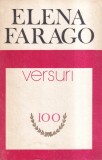 Carte Versuri Elena Farago, Editura SCRISUL ROMANESC, 397 pagini, 1978, Limba Romana, Brosata, Stare Buna