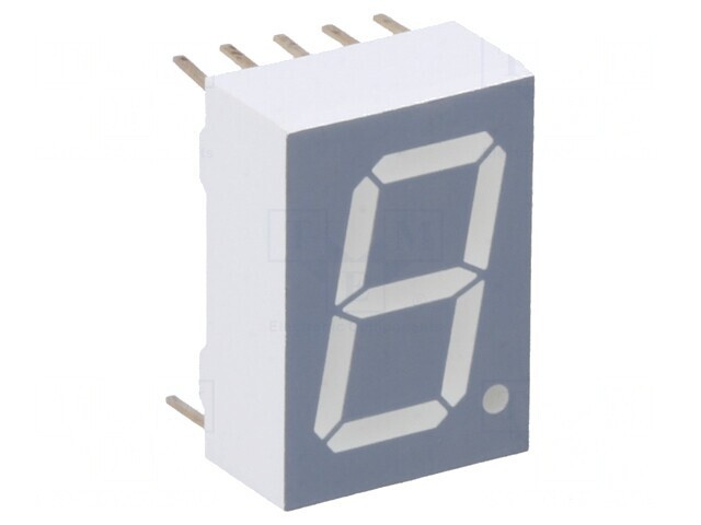 Afișaj LED 7 Segmente 13mm Portocaliu-Roșu