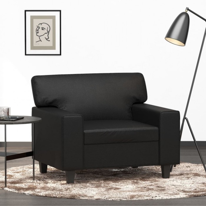 vidaXL Canapea de o persoană, 60 cm, piele ecologică 359407