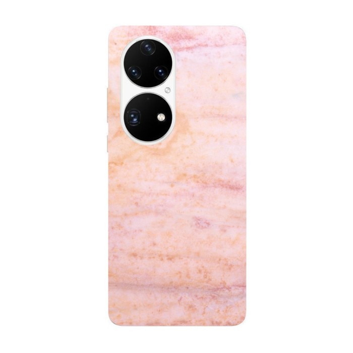 Husa compatibila cu Huawei P50 model Rose marble, Silicon, TPU, Viceversa