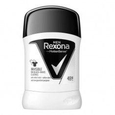 Deodorant antiperspirant stick Rexona Invisible Black and White Barbati 50 ml