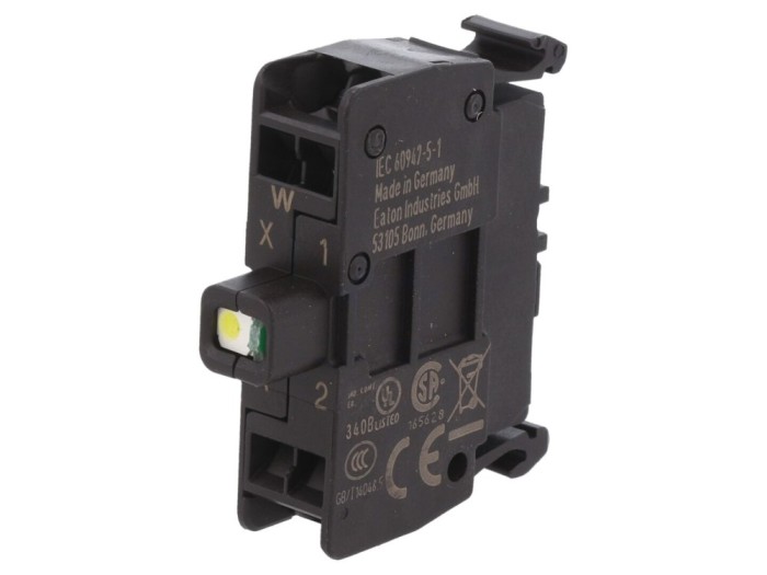 Element de iluminare LED albă 22mm