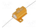 Rezistor bobinat SR PASSIVES 1&Omega; 10W cu radiator pt. lipit