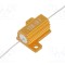 Rezistor bobinat SR PASSIVES 1&Omega; 10W cu radiator pt. lipit