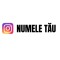 Sticker Auto Instagram Personalizat cu Numele Tau Model 8 , Promoveaza-ti Contul in Stil Unic