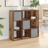 vidaXL Bufet cu sertar Lemn vechi 88,5 x 29 x 84,5 cm 8000490