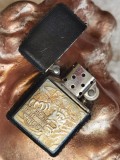 BRICHETA ANTI-VANT ZIPPO HARLEY-DAVIDSON HUSA PIELE NATURALA NEAGRA, Bleu, XL