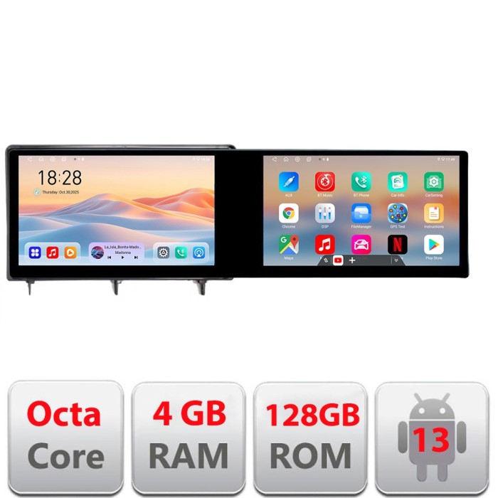 Navigatie Honda Civic 2022- Lenovo Incell 1K 10.5 inch 8 core 4+64 carplay android auto radio internet kit-civic2022+EDT-E211-RK+kit-10-9 CarStore Tec