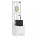 vidaXL Arborele &bdquo;SANDENS&rdquo; alb 45x40x159,5 cm lemn masiv de pin