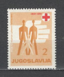 Iugoslavia.1959 Marci de binefacere Porto-Crucea Rosie SI.682, Nestampilat