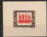 ROMANIA 1946 - FEDERATIA DEMOCRATA A FEMEILOR, COLITA MNH, P11, Nestampilat