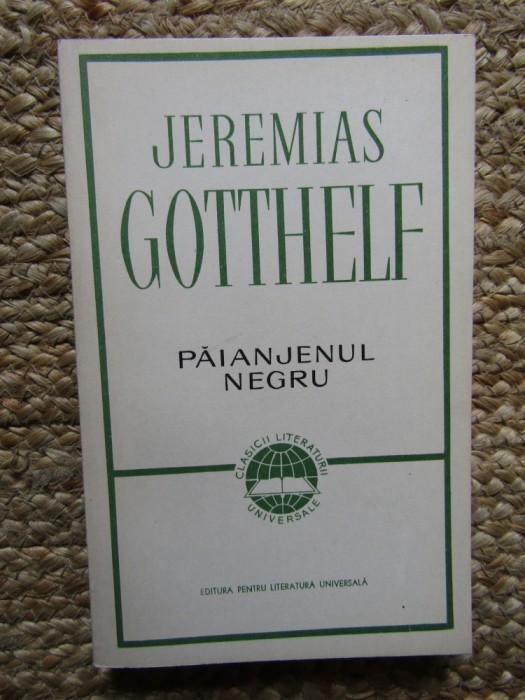 Paianjenul negru &ndash; Jeremias Gotthelf
