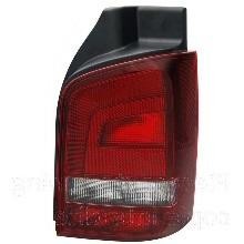 Stop spate lampa VW Transporter/Multivan (T5), 10.2009-2015, Caravelle, Multivan, partea Dreapta, P21/5W+P21W+PY21W+R10W; rosu-alb, fumuriu; fara soc foto