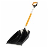 Lopată zăpadă Fiskars X-Series 360 mm din aluminiu cu lamă din polimer armat, muchie metalică