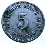 7.944 GERMANIA 5 PFENNIG 1913 A