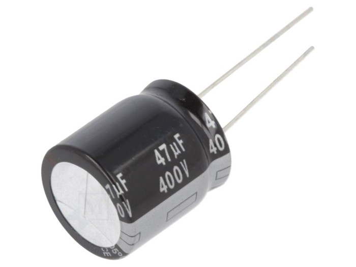 Condensator 47uF 400V THT