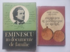 EMINESCU IN DOCUMENTE DE FAMILIE+ EMINESCU IN DOCUMENTE DE METAL- MARIA DOGARU