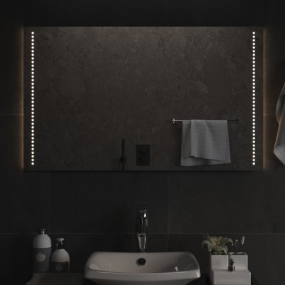 vidaXL Oglindă de baie cu LED, 60x100 cm 3154057 foto