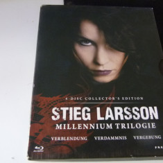 Stieg Larsson -blu -ray