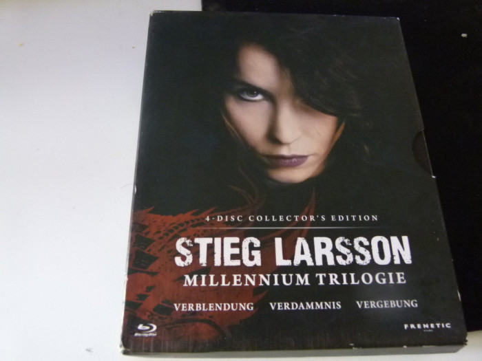 Stieg Larsson -blu -ray