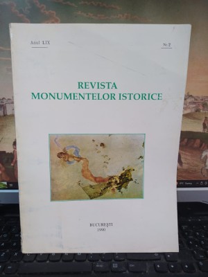 Revista Monumentelor Istorice, nr. 2 1990, 081 foto