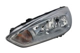 Far Ford Focus 3, 10.2014-, fata, Stanga, H1+H7+PY21W+W5W; electric; silver; cu motor, Depo