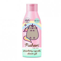 Gel de dus cupcake capsuni Pusheen, 400 ml, Bi-Es