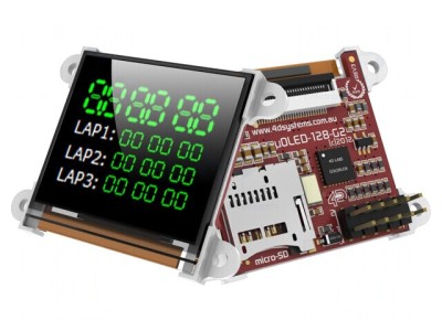 Display OLED 1.5&amp;quot; 128x128 3.3V/5V foto