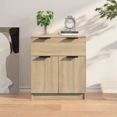 vidaXL Servantă, stejar sonoma, 60x30x70 cm, lemn prelucrat