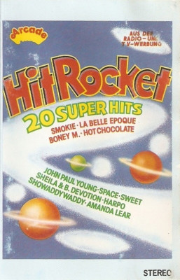Casetă audio selectie Hit Rocket 20 Super Hits, originală foto