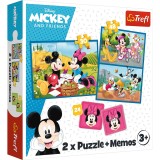 PUZZLE TREFL 2IN1 MEMO DISNEY EROII DISNEY SuperHeroes ToysZone