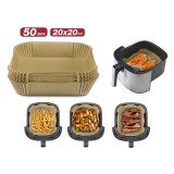 Set 50 hartii pentru friteuza cu aer Beper C103ACC004