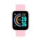 Resigilat Ceas Smartwatch Techstar&reg; Y68, 1.30 inch IPS, Bluetooth 4.0, Monitorizare Puls, Tensiune, Alerte Sedentarism, Hidratare, Roz