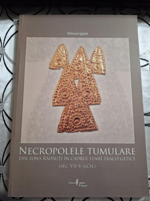 Necropolele tumulare din zona Rădăuți &icirc;n cadrul lumii traco-geticesec.VII-Va.Ch.