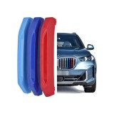 Cumpara ieftin Set ornamente dungi grila fata auto compatibile BMW X5 LCI G05 facelift 04 2023-