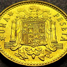 Moneda 1 PESETA - SPANIA, anul 1976 (model 1975) * cod 1190 A = UNC