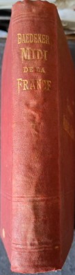 Baedeker Midi de la France (1892) foto