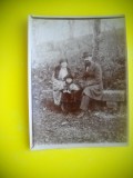 HOPCT RO 395 B FAMILIE CU COPIL -FOTOGRAFIE VECH-TIP CP