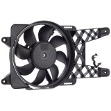 GMV radiator electroventilator Fiat Seicento, 01.1998-2010, Motorizare 1, 1 40kw Benzina, dimensiune 110W/280mm, 2pini, plastic, tip Valeo mm, Afterm
