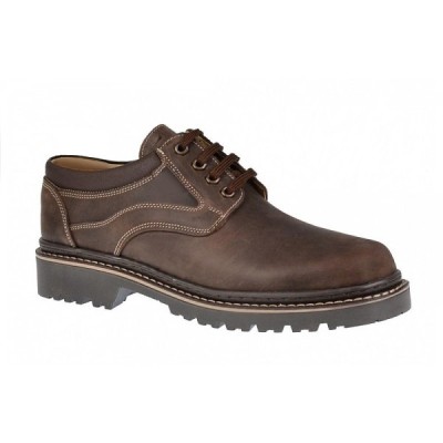 Pantofi barbati casual din piele naturala maro - Model Mark Bufo 3MBF foto