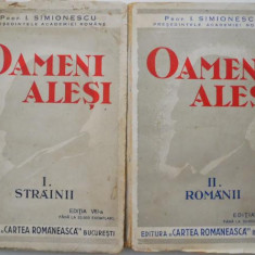 Oameni alesi (2 volume) – I. Simionescu (coperta putin uzata)